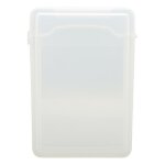 Surenhap tui  disque dur de 3 35 pouces disque dur translucide blanc blanc bote de contre le stockage ...
