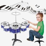 Surenhap kit de batterie de jazz pour tout - petit kit de batterie de tambour de jazz pour tout - petit ...