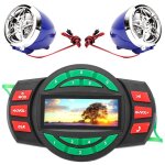 Surenhap lecteur mp3 motorcycle lcd �tanche motorcycle mp3 lecteur radio fm avec charge de t�l�phone ...