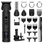Surker tondeuse cheveux homme 7 - en - 1 ? tondeuse barbe rasoir �lectrique trimmer pr�cision kit multifonctio ...