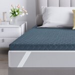 Surmatelas 140x190 cm - inre �paisseur de 6 cm mousse � haute r�silience confort moelleux ou tonique ...