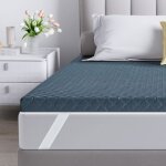 Surmatelas 140x190 cm - inre �paisseur de 6 cm mousse � haute r�silience confort moelleux ou tonique ...