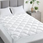 Surmatelas 140x200 cm - inre confort optimal - moelleux anti - acarien respirant - pour matelas 2 places ...
