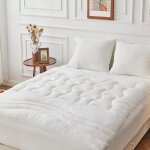 Surmatelas 200x200cm conforprotect 2 en 1 al�se et prot�ge - matelas int�gr�s 4 cm de confort