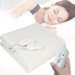 Surmatelas chauffant couverture chauffante Électrique pour lit double - chauffe matelas 2 personnes lavable ... Surmatelas chauffant couverture chauffante Électrique pour lit double - chauffe matelas 2 personnes lavable ...
