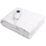 Surmatelas chauffant électrique 150x80 cm réglable sur 3 niveaux de température avec arrêt automatique ... Surmatelas chauffant électrique 150x80 cm réglable sur 3 niveaux de température avec arrêt automatique ...