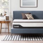 Surmatelas - lucid - lu5c121930bt - eu - mousse à mémoire de forme - charbon de bambou - 120 x 190 cm ... Surmatelas - lucid - lu5c121930bt - eu - mousse à mémoire de forme - charbon de bambou - 120 x 190 cm ...