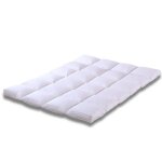Surmatelas plumes - sampur - 160x200 cm - ergonomique - isothermique - confort mi - ferme & moelleux