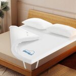 Surmatelas r�versible 160x200 - matelas 6 cm �paisseur - mousse � m�moire de forme - conception double ...