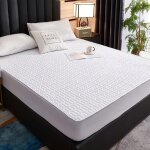Surmatelat imperméable drap - housse durable respectueux de la peau housse en polymères de latex 120x200 ... Surmatelat imperméable drap - housse durable respectueux de la peau housse en polymères de latex 120x200 ...