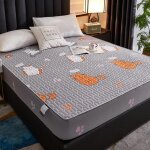 Surmatelat imperméable drap - housse durable respectueux de la peau housse en polymères de latex 120x200 ... Surmatelat imperméable drap - housse durable respectueux de la peau housse en polymères de latex 120x200 ...