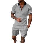 Survetement ensemble homme t gym sports fitness vtements ensemble homme short t - shirt polo short ...