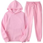 Surv�tement homme jogging ensemble � capuche et pantalon de sport 2 pi�ces pour automne et printempsrose ...