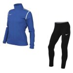 Survêtement jogging - nike - dri - fit - bleu et noir - femme - respirant Survêtement jogging - nike - dri - fit - bleu et noir - femme - respirant
