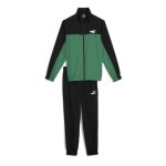 Survtement noir / vert homme puma woven