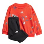 Survêtement orange / noir garçon adidas brand love Survêtement orange / noir garçon adidas brand love