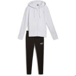 Surv�tement puma metallic tracksuit fl blanc femme