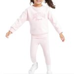 Survtement rose fille adidas ip8438