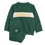 Survêtement vert / blanc garçon adidas crew set Survêtement vert / blanc garçon adidas crew set