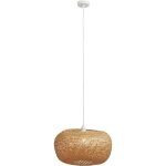 Suspension - athm design - anderson - abat - jour en bambou - couleur beige - diamètre 45 cm Suspension - athm design - anderson - abat - jour en bambou - couleur beige - diamètre 45 cm