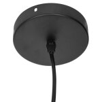 Suspension boule - atmosphera - h 35 cm - beige - mtal