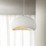 Suspension luminaire salon moderne tokius lustre plafonnier style crme clairage intrieur salle  manger ...