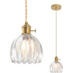 Suspension luminaire - underscore - verre vintage - douille e27 - hauteur r�glable - interrupteur int�gr� ...