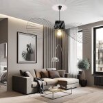 Suspension vertigo salon lustre rtrofibre de verre + polyurthane de chapeau design moderne salon e27 ...