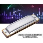 Suzuki 1072 - c folkmaster standard 10 - trou harmonica diatonique cl de c 20 son pour lve et dbutant ...