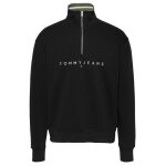 Sweat 1 / 4 zip noir homme tommy hilfiger linear Sweat 1 / 4 zip noir homme tommy hilfiger linear