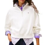 Sweat blanc femme tommy hilfiger bxy