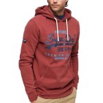 Sweat bordeaux homme superdry m2013126a