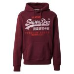 Sweat bordeaux homme superdry vl