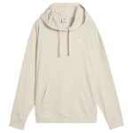 Sweat � capuche beige femme puma elevated comfort hoodie