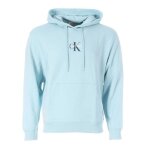 Sweat  capuche bleu homme calvin klein jeans 350 terry micro