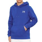 Sweat  capuche bleu homme under armour essential fleece hoodie
