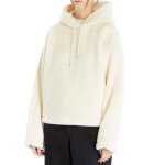 Sweat  capuche ecru femme adidas sherpa