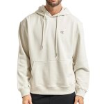 Sweat � capuche �cru homme calvin klein jeans 350 terry monog