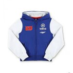 Sweat à capuche enfant fabio quartararo moto gp - yamaha dual - bleu Sweat à capuche enfant fabio quartararo moto gp - yamaha dual - bleu