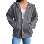 Sweat a capuche femme polaire zipp�e grande taille sport automne veste v�tements pour hiver manteaux ...