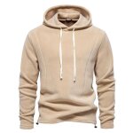 Sweat à capuche homme en polaire chaud casual sweat - shirt couleur unie pour automne hiver confortable ... Sweat à capuche homme en polaire chaud casual sweat - shirt couleur unie pour automne hiver confortable ...