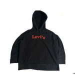 Sweat a capuche levis spelled graphic homme noir xl
