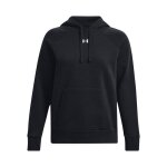 Under armour sweat � capuche rival fleece femme noir - 80% coton 20% polyester