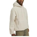 Sweat  capuche polaire ecru homme jack & jones frederiksberg