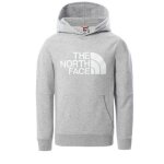 Sweat a capuche the north face drew peakgris homme m