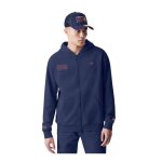 Sweat � capuche zipp� oversize red bull racing f1 team officiel formule 1 new era bleu marine / rouge ...