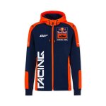 Sweat à capuche zippé red bull ktm replica team moto gp officiel - unisexe - bleu orange Sweat à capuche zippé red bull ktm replica team moto gp officiel - unisexe - bleu orange