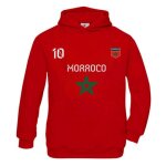 Sweat enfant � capuche maroc ? 3 � 14 ans - - rouge