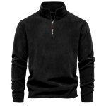 Sweat hommesweat - shirt homme zipp 1 / 4 hommesweat zipp homme  col montant avec serrage par le bas ...