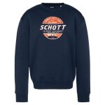 Sweat marine homme schott rdc print
